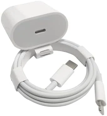 Apple 20W Charger + Lightning Cable
