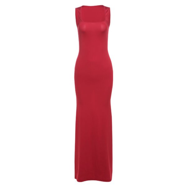 Fashion Women's Wear Off-neck Slim Fit Dress - Image 4