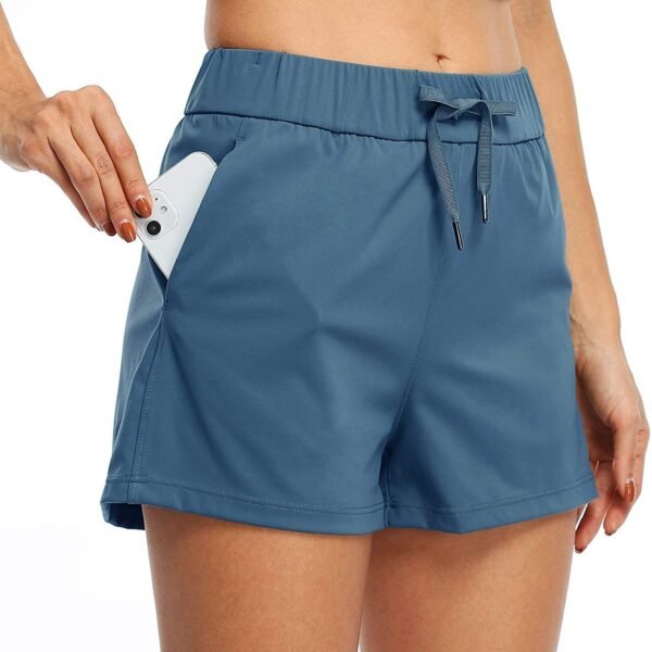 Women's Sports Loose Breathable Lace Up Casual Shorts - Image 10