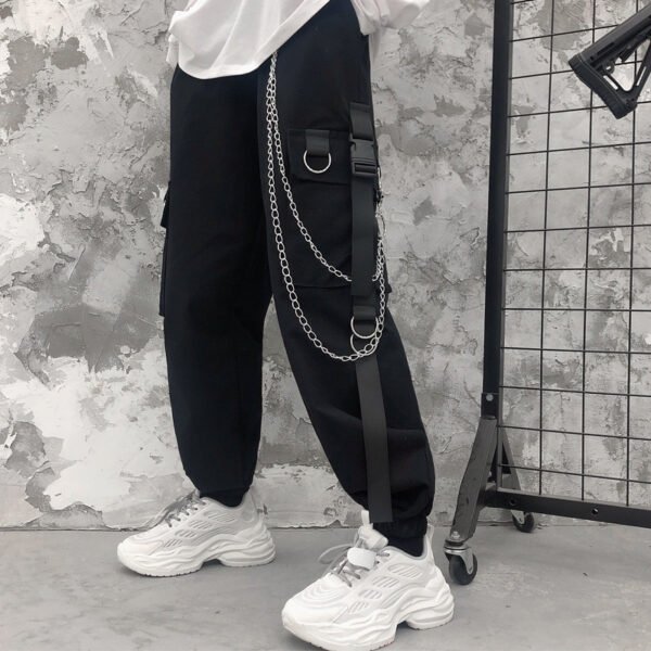 High Street Hip-hop Loose-fitting Cargo Slacks - Image 5