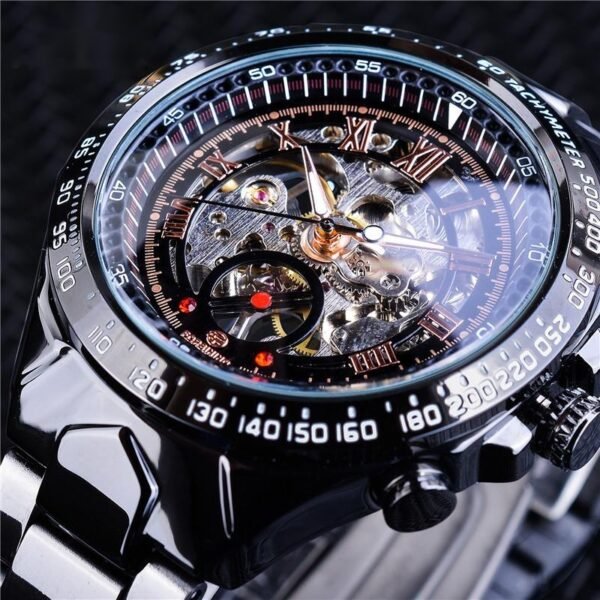 Luminous Pointer Waterproof Manual Mechanical Watch - Image 4