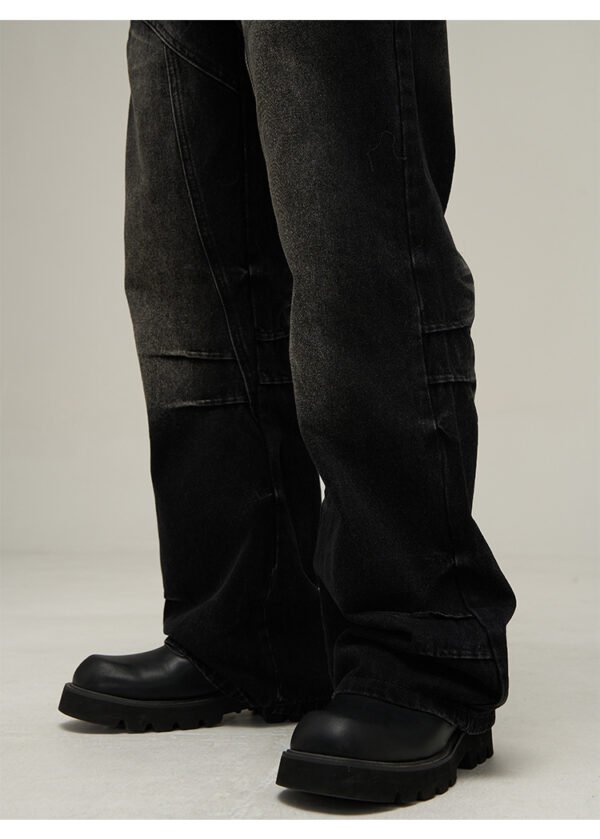 Men's Retro Mid Low Rise Jeans - Image 4