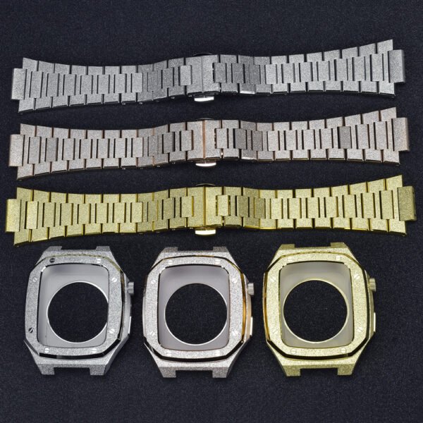 Modified Stainless Steel Smart Watch With Protective Sleeve - Image 2