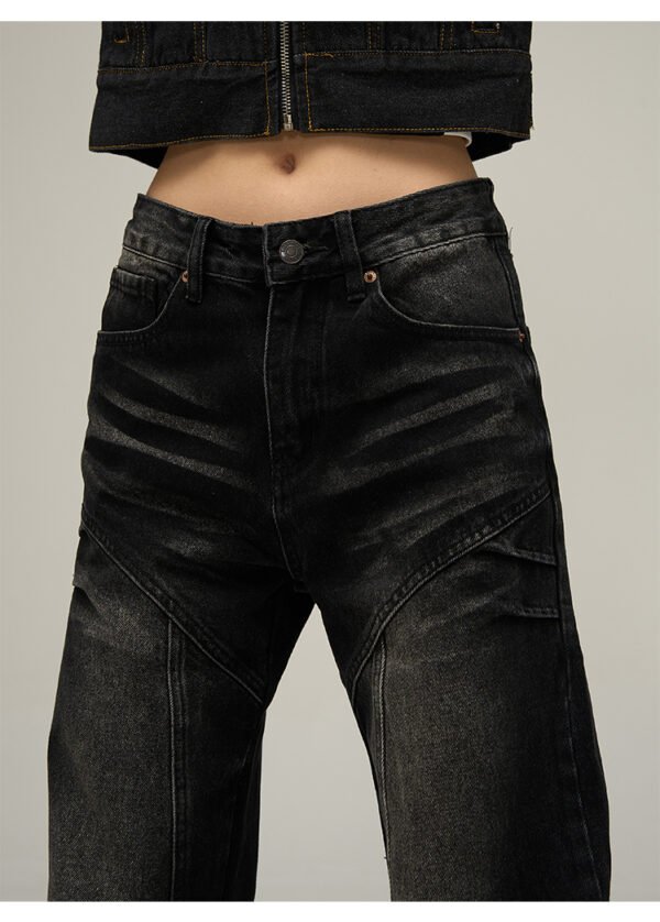 Men's Retro Mid Low Rise Jeans - Image 3