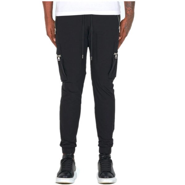 Sports Casual Slim-fit Cargo Pants With Large Pockets - Image 2