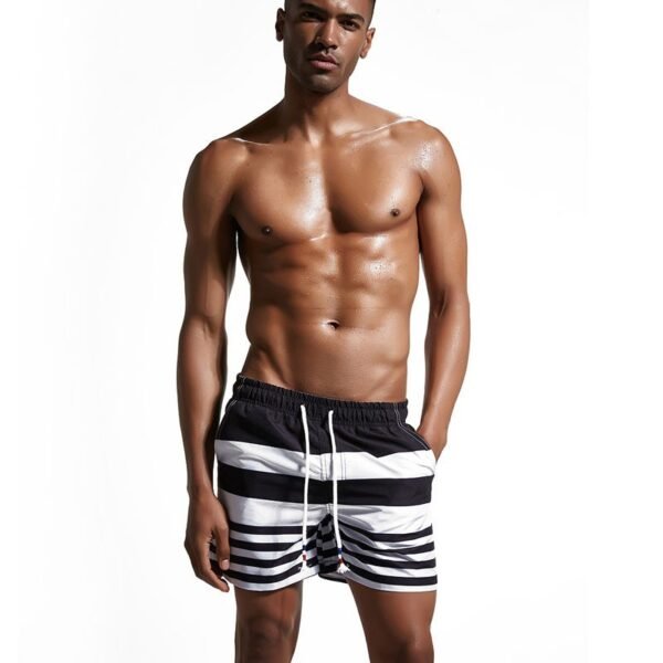 Minimalist Printed Men's Fashionable Sports Shorts - Image 5