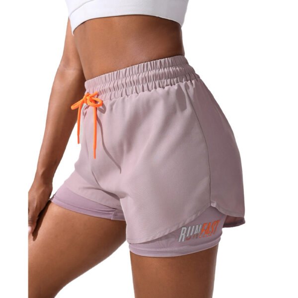 Anti-exposure Drawstring Three-point Fitness Sports Pants - Image 2