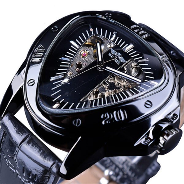 Men's Fashion Casual Hollow Triangle Large Dial Automatic Mechanical Watch - Image 5