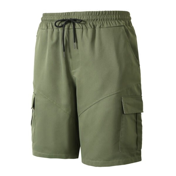 European And American Men's Summer Sports Casual Oversized Cargo Pants Shorts - Image 7