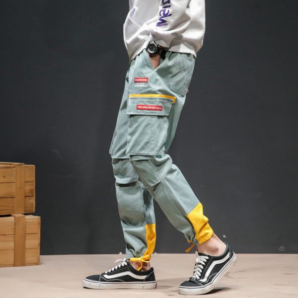 Korean Style Loose Men's Overalls - Image 2