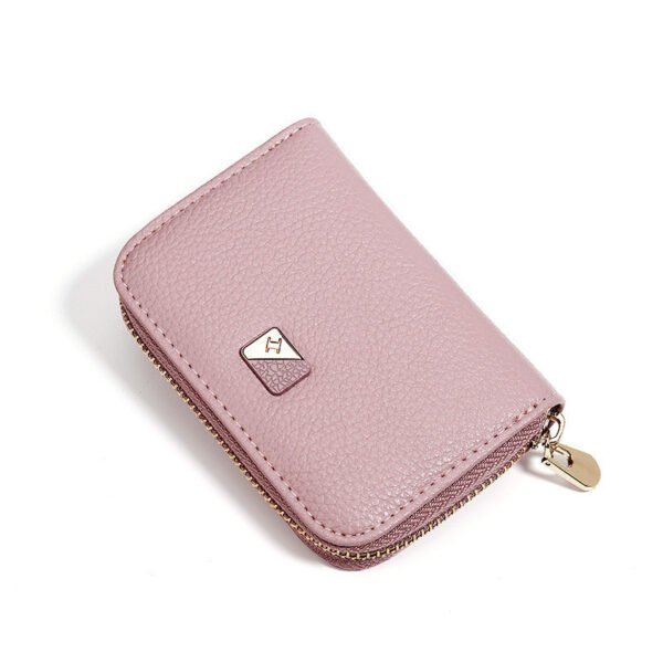 Ladies Fashion Multi-Card Slot Zipper Coin Purse - Image 8