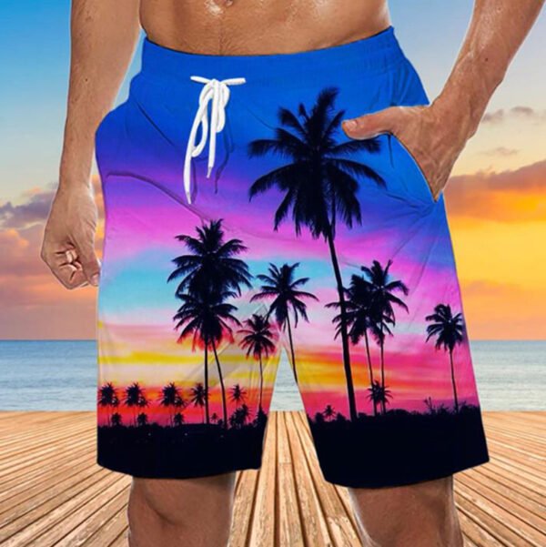 Shorts Swimming Shorts Trunks Summer Beach Pants - Image 3