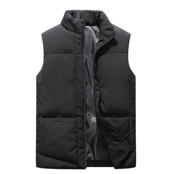 Autumn Men's Casual Cotton Vest Warm - Image 6