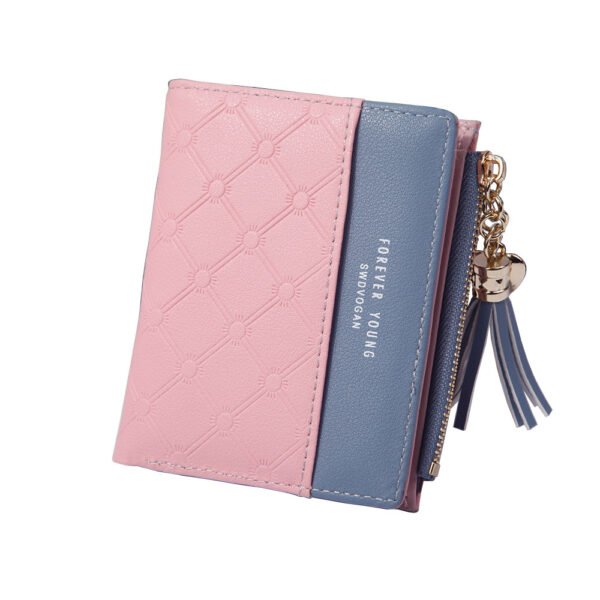 Wallet Ladies Fashion Japanese And Korean Small Buckle Wallet - Image 3